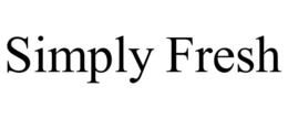SIMPLY FRESH trademark