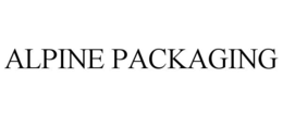 ALPINE PACKAGING trademark