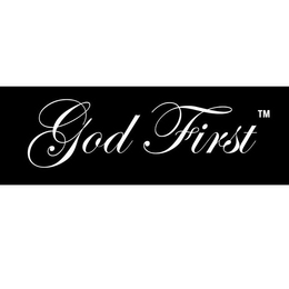 GOD FIRST trademark