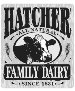 HATCHER ALL NATURAL FAMILY DAIRY SINCE 1831 trademark
