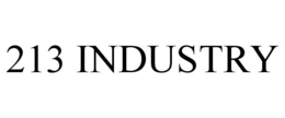 213 INDUSTRY trademark