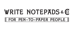 WRITE NOTEPADS & CO. FOR PEN-TO-PAPER PEOPLE trademark