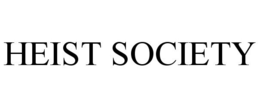 HEIST SOCIETY trademark