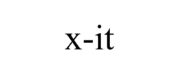 X-IT trademark