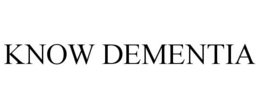 KNOW DEMENTIA trademark