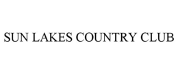 SUN LAKES COUNTRY CLUB trademark
