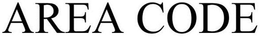 AREA CODE trademark