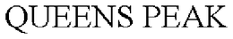 QUEENS PEAK trademark