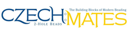 CZECH MATES 2-HOLE BEADS THE BUILDING BLOCKS OF MODERN BEADING trademark