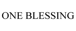 ONE BLESSING trademark
