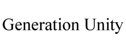 GENERATION UNITY trademark