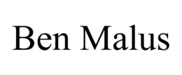 BEN MALUS trademark