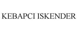 KEBAPCI ISKENDER trademark