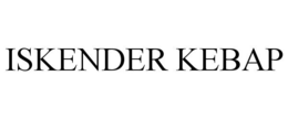 ISKENDER KEBAP trademark