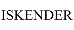 ISKENDER trademark