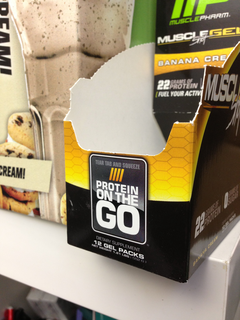 MUSCLEGEL / PROTEIN ON THE GO trademark