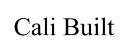 CALI BUILT trademark