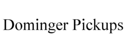 DOMINGER PICKUPS trademark