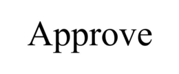 APPROVE trademark