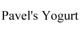 PAVEL'S YOGURT trademark