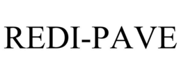 REDI-PAVE trademark