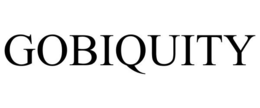 GOBIQUITY trademark