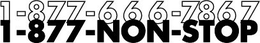 1-877-666-7868 1-877-NON-STOP trademark