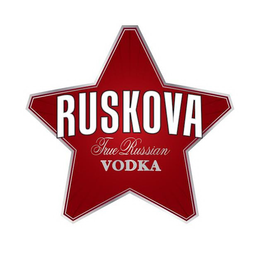 RUSKOVA TRUE RUSSIAN VODKA trademark
