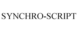 SYNCHRO-SCRIPT trademark