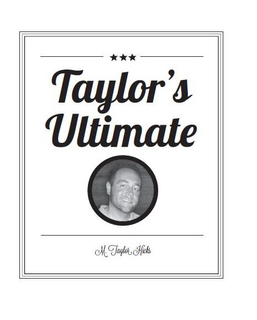 TAYLOR'S ULTIMATE M.TAYLOR HICKS trademark