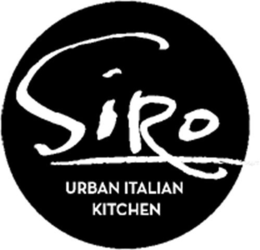 SIRO URBAN ITALIAN KITCHEN trademark