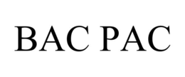 BAC PAC trademark