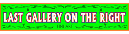 LAST GALLERY ON THE RIGHT FINE ART trademark