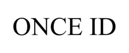 ONCE ID trademark