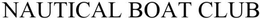 NAUTICAL BOAT CLUB trademark