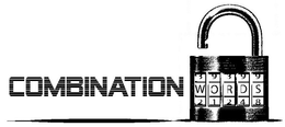 COMBINATION W O R D S trademark