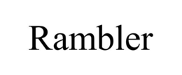 RAMBLER trademark
