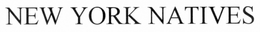 NEW YORK NATIVES trademark