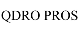 QDRO PROS trademark