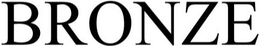 BRONZE trademark