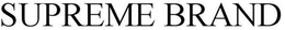 SUPREME BRAND trademark