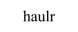 HAULR trademark