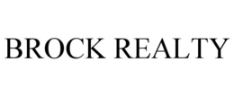BROCK REALTY trademark