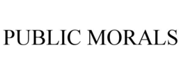 PUBLIC MORALS trademark