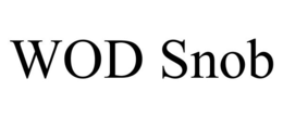 WOD SNOB trademark