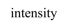 INTENSITY trademark
