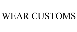 WEAR CUSTOMS trademark