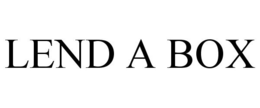 LEND A BOX trademark