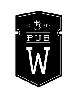 EST. 2013 PUB W trademark