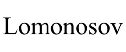 LOMONOSOV trademark